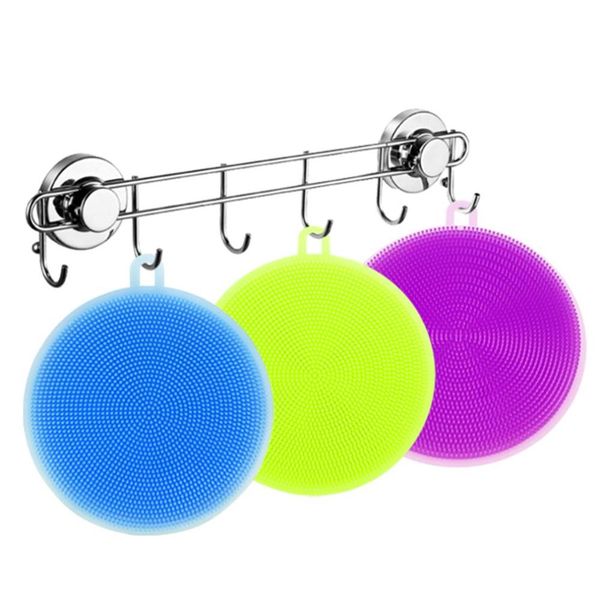 round silicone new better sponge dishwashing magic silica gel dishwasher kitchen cleaning fruit vegetable cutlery kitchenware brushes
round silicone new better sponge dishwashing magic silica gel dishwasher kitchen cleaning fruit vegetable cutlery kitchenware brushes