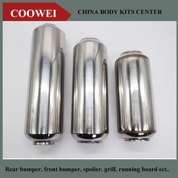 universal exhaust tip muffler 63mm(2.5") / 51mm(2'') inlet muffler tip pipe exhaust polished stainless steel
universal exhaust tip muffler 63mm(2.5") / 51mm(2'') inlet muffler tip pipe exhaust polished stainless steel