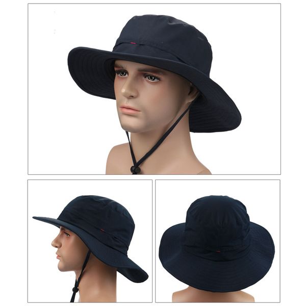 man summer cap sun protection hat camping fishing hats sunshade cap, Black;white
man summer cap sun protection hat camping fishing hats sunshade cap, Black;white