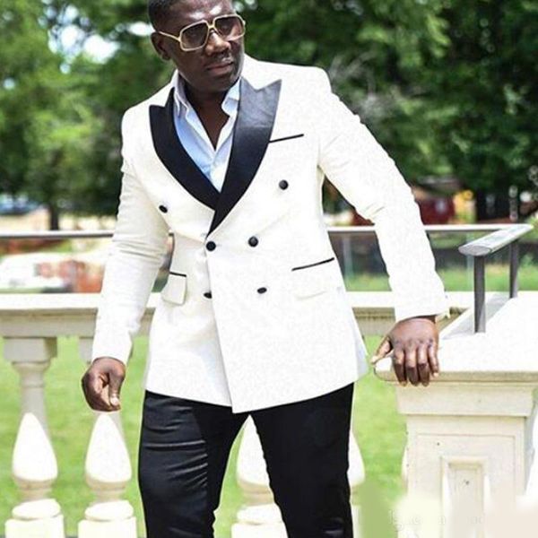 ivory men wedding tuxedos black lapel double-breasted groom tuxedos excellent men blazer 2 piece suit prom/dinner jacket(jacket+pants+tie, Black;gray
ivory men wedding tuxedos black lapel double-breasted groom tuxedos excellent men blazer 2 piece suit prom/dinner jacket(jacket+pants+tie, Black;gray