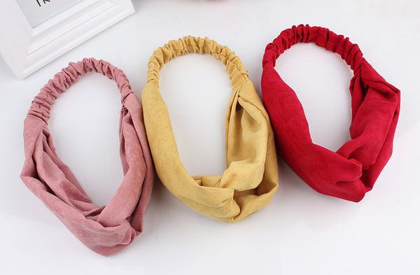 new women suede soft solid headbands vintage cross knot elastic hairbands bandanas girls hair bands hair accessories, Silver
new women suede soft solid headbands vintage cross knot elastic hairbands bandanas girls hair bands hair accessories, Silver