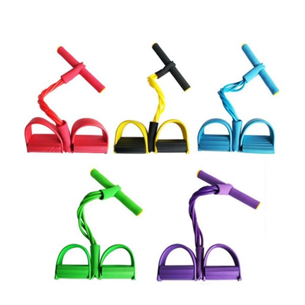 4 tube pedal puller resistance band set elastic pull rope exerciser home gym sport training bands for fitness workout equipment
4 tube pedal puller resistance band set elastic pull rope exerciser home gym sport training bands for fitness workout equipment