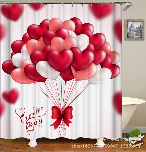 valentines day theme series digital printing shower curtain waterproof and mildew-proof pure copper buttonhole to map custom c- type hook
valentines day theme series digital printing shower curtain waterproof and mildew-proof pure copper buttonhole to map custom c- type hook