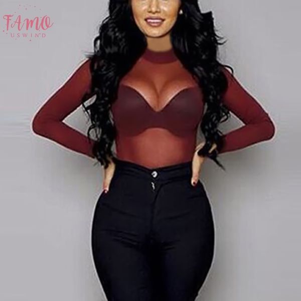 black women t shirt see through transparent mesh long sleeve sheer slim ladies turtleneck t shirt, White
black women t shirt see through transparent mesh long sleeve sheer slim ladies turtleneck t shirt, White
