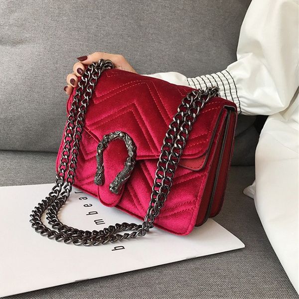 deaigner handbag women bag winter snakehead lock velvet bags classic embroidered line wavy chain bag elegant temperament
deaigner handbag women bag winter snakehead lock velvet bags classic embroidered line wavy chain bag elegant temperament