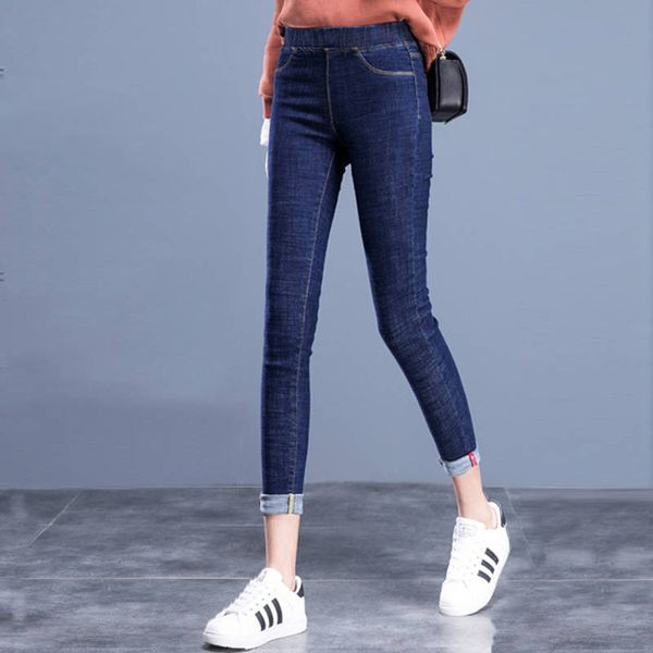 harajuku high street pencil pants for women korean blue denim femme 2019 plus size jeans high waist bottoms elasticated waist
harajuku high street pencil pants for women korean blue denim femme 2019 plus size jeans high waist bottoms elasticated waist