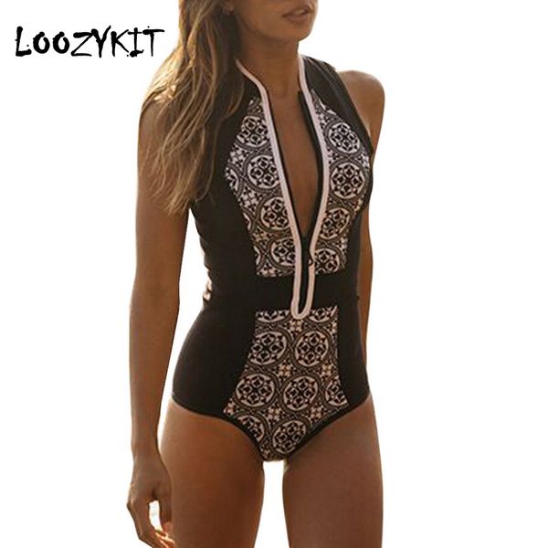 loozykit women's swimwear piece set zipper cardigan swimsuit vintage print bikini mujer biquinis summer fashion beachwear, White;black
loozykit women's swimwear piece set zipper cardigan swimsuit vintage print bikini mujer biquinis summer fashion beachwear, White;black