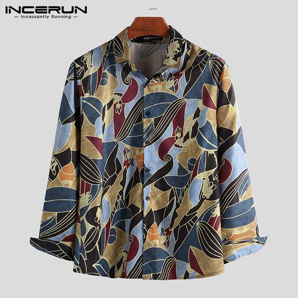 incerun men casual shirt printed vacation long sleeve brand lapel button streetwear fashion beach hawaiian shirts camisa 2019, White;black
incerun men casual shirt printed vacation long sleeve brand lapel button streetwear fashion beach hawaiian shirts camisa 2019, White;black