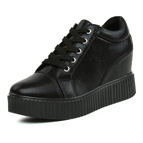 new style height increase wedge woman comfortable breathable shoes, Black;white
new style height increase wedge woman comfortable breathable shoes, Black;white