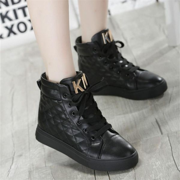 autumn womenshoes high casual shoes female height increasing platform women, Black;white
autumn womenshoes high casual shoes female height increasing platform women, Black;white