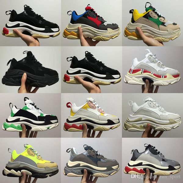 chaussures homme triple s old grandpa mens luxury designer sneakers zapatillas women 17fw paris fashion outdoor running shoes 35-45
chaussures homme triple s old grandpa mens luxury designer sneakers zapatillas women 17fw paris fashion outdoor running shoes 35-45
