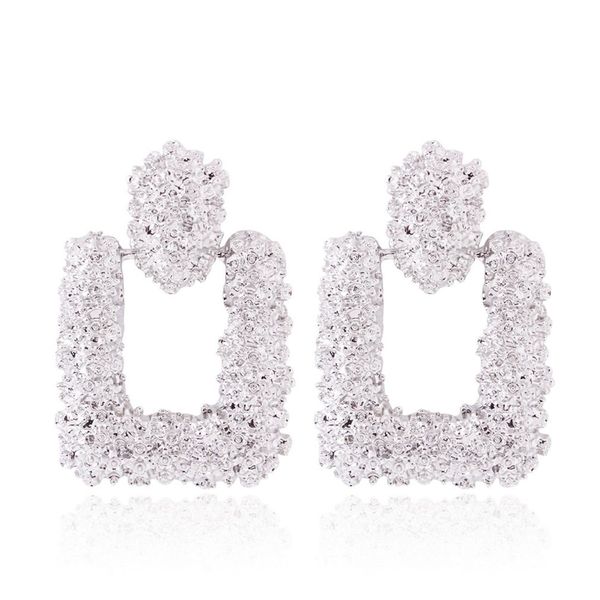 2018 new fashion 1 pair fashion retro stud earrings creative shining earring jewelry, Golden;silver
2018 new fashion 1 pair fashion retro stud earrings creative shining earring jewelry, Golden;silver