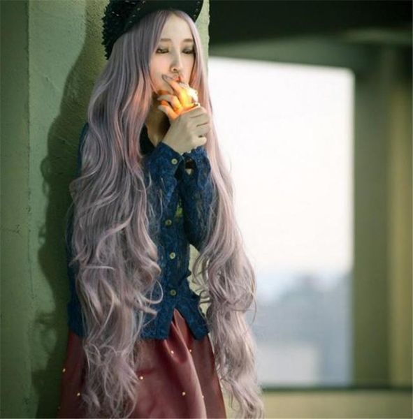 anime cosplay wig, repairing the face in the bangs, fragrant purple 100cm long air roll, factory direct, Black
anime cosplay wig, repairing the face in the bangs, fragrant purple 100cm long air roll, factory direct, Black