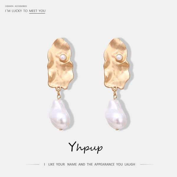yhpup trendy baroque zinc alloy geometric dangle earrings imitation pearls earrings oorbellen for women party jewelry gift new, Silver
yhpup trendy baroque zinc alloy geometric dangle earrings imitation pearls earrings oorbellen for women party jewelry gift new, Silver