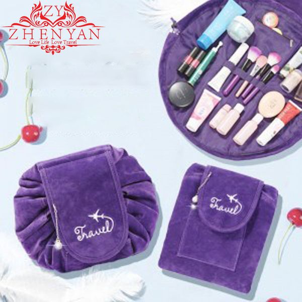 new lazy cosmetic bag travel woman makeup storage bag fashion sequins drawstring make up organizer beauty kit toiletry pouch
new lazy cosmetic bag travel woman makeup storage bag fashion sequins drawstring make up organizer beauty kit toiletry pouch