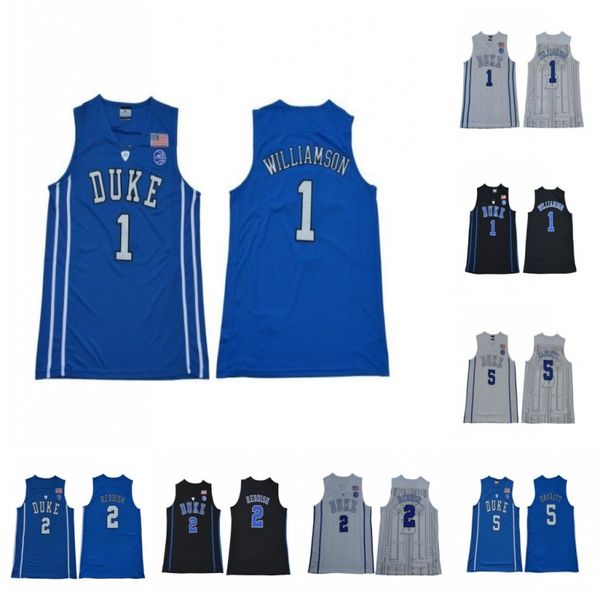 Ncaa Duke Blue Devils College 1 Zion Williamson Jerseys 2 Cameron Reddish 5 R.J. RJ Barrett University Basketball Stitched Blue White Black
Ncaa Duke Blue Devils College 1 Zion Williamson Jerseys 2 Cameron Reddish 5 R.J. RJ Barrett University Basketball Stitched Blue White Black