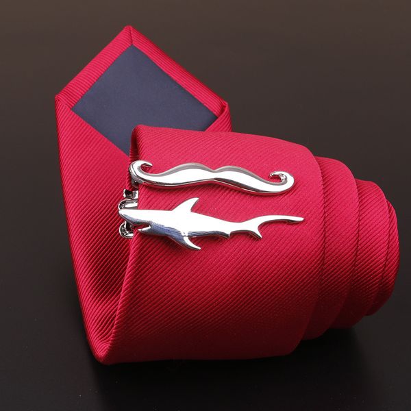 i-remiel fashion copper alloy metal gold silver animal ties clips for men's tie accessories shirt collar pin men tie pins clip, Silver;golden
i-remiel fashion copper alloy metal gold silver animal ties clips for men's tie accessories shirt collar pin men tie pins clip, Silver;golden