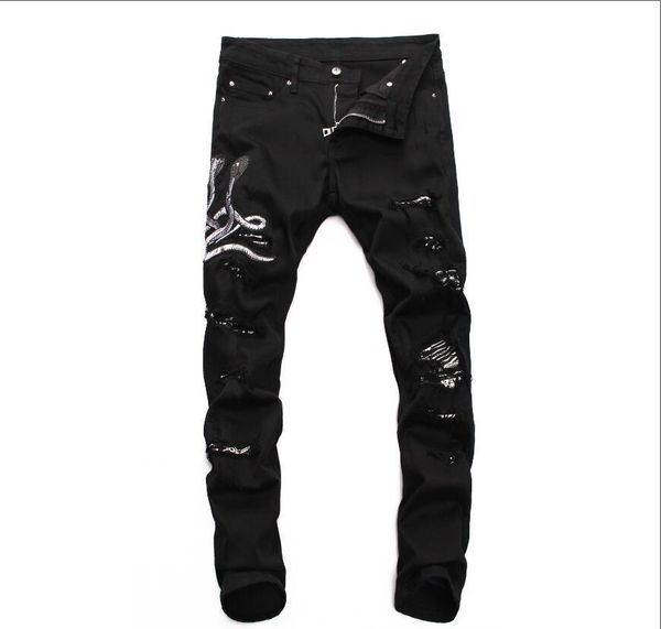 новый 2020 мужчина разорванного denim рвущих джинсов navy черного хлопок мода tight весна осень мужские брюки bb327, Blue
новый 2020 мужчина разорванного denim рвущих джинсов navy черного хлопок мода tight весна осень мужские брюки bb327, Blue
