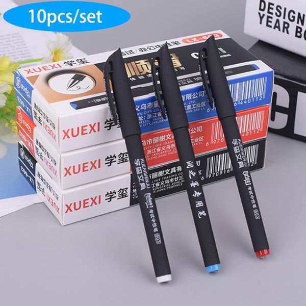 10шт студента 0.5mm cute kawaii черный красный синий гель ручки китайские ручки чернила для бизнеса написание офиса школьные принадлежности
10шт студента 0.5mm cute kawaii черный красный синий гель ручки китайские ручки чернила для бизнеса написание офиса школьные принадлежности
