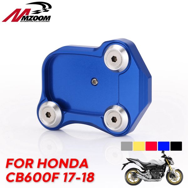 side support increase motorcycle side aluminum cnc widening for cb600f cb650f support foot pad base moto stand
side support increase motorcycle side aluminum cnc widening for cb600f cb650f support foot pad base moto stand