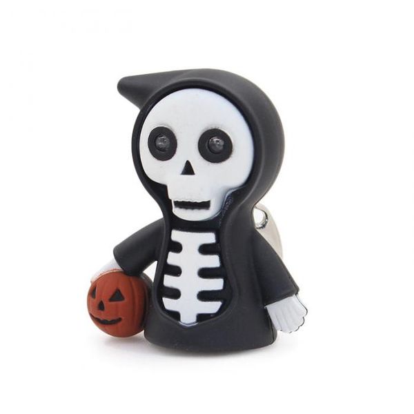 halloween creative led flashlight sound keychain death skeleton pumpkin decor car key ring boys and girls halloween party gifts, Silver
halloween creative led flashlight sound keychain death skeleton pumpkin decor car key ring boys and girls halloween party gifts, Silver