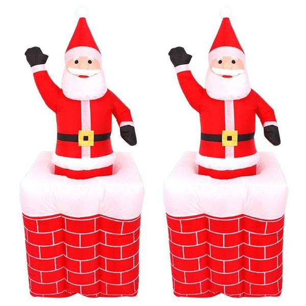 1.6m santa claus chimney inflatable toy outdoors xmas decor arch ornament for santa claus a christmas kids gift decorations
1.6m santa claus chimney inflatable toy outdoors xmas decor arch ornament for santa claus a christmas kids gift decorations