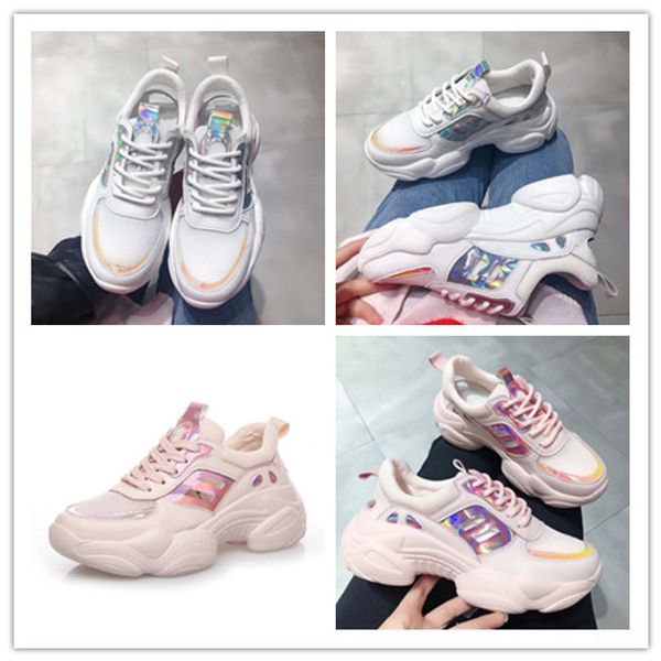 2020 new casual shoes polyurethane 5 cm thick soles wisp empty leather mesh pink white95, Black
2020 new casual shoes polyurethane 5 cm thick soles wisp empty leather mesh pink white95, Black