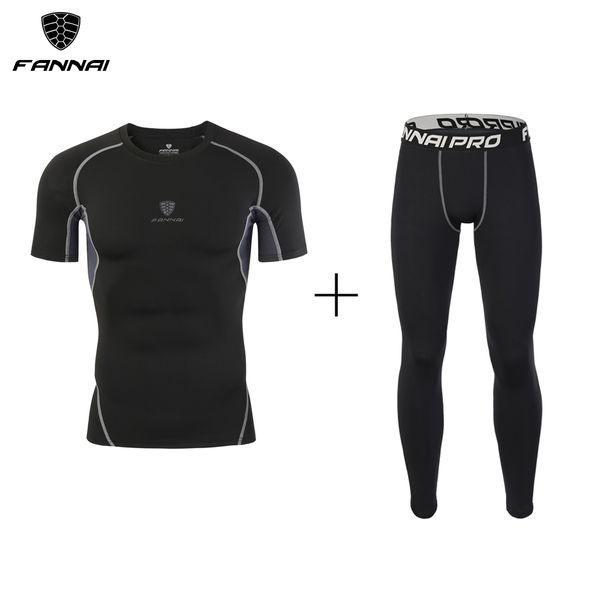 2019 fitness tight sport suit men short sleeve shirt +pant men's running set compression gym clothing quick dry men's sportswear, Black;blue
2019 fitness tight sport suit men short sleeve shirt +pant men's running set compression gym clothing quick dry men's sportswear, Black;blue