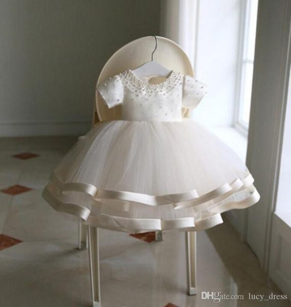 ivory white baby infant christening gown short sleeve lace puffy skirt flower girl dress birthday gown, Red;yellow
ivory white baby infant christening gown short sleeve lace puffy skirt flower girl dress birthday gown, Red;yellow
