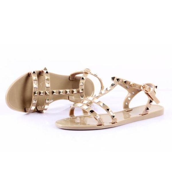 new summer women flip flops slippers flat sandals bow rivet fashion pvc crystal beach shoes, Black
new summer women flip flops slippers flat sandals bow rivet fashion pvc crystal beach shoes, Black