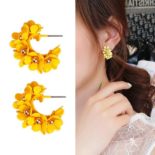 dongguk door with little daisy design holiday wind earrings womens flower super fairy geometric-style hoop earrings stud earrings, Golden
dongguk door with little daisy design holiday wind earrings womens flower super fairy geometric-style hoop earrings stud earrings, Golden