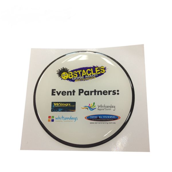 selling with nice effect for black bottom white logo round epoxy sticker, custom 3d dome label sticker
selling with nice effect for black bottom white logo round epoxy sticker, custom 3d dome label sticker