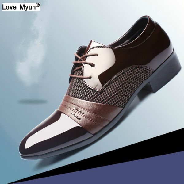 men dress shoes plus size 38-47 men business flat shoes black brown breathable low formal office
men dress shoes plus size 38-47 men business flat shoes black brown breathable low formal office