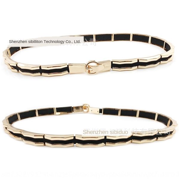 skirt belt decorative metal women's thin dress band dress elastic band waist chain belt elastic all-match accessories, Black;brown
skirt belt decorative metal women's thin dress band dress elastic band waist chain belt elastic all-match accessories, Black;brown