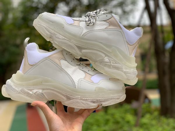 designer casual shoes retro triple s white clear sole sneaker men women low lace-up flat casual shoe luxury leather gery sneaker, Black
designer casual shoes retro triple s white clear sole sneaker men women low lace-up flat casual shoe luxury leather gery sneaker, Black