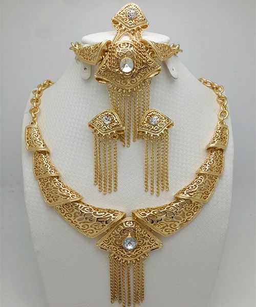 2016 fashion gold color nigerian wedding african beads jewelry set crystal saudi jewelry sets bracelet earring ring set, Silver
2016 fashion gold color nigerian wedding african beads jewelry set crystal saudi jewelry sets bracelet earring ring set, Silver