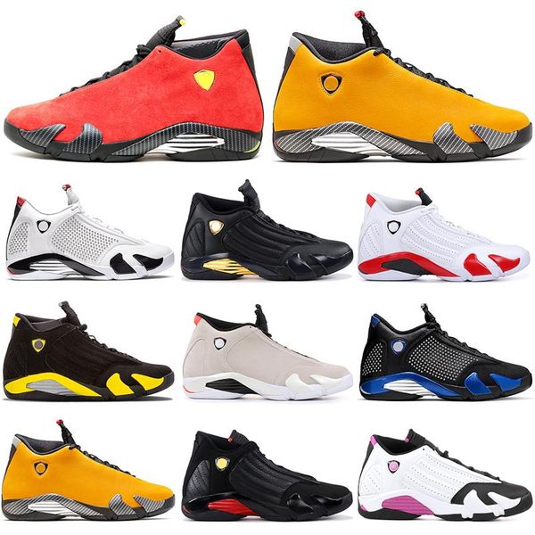 14s Ferr Yellow JUMPMAN Candy Cane 14 Mens Basketball Shoes Red Suede SPM x Royal Bue White Thunder Black Toe Mens Sneakers 7-13
14s Ferr Yellow JUMPMAN Candy Cane 14 Mens Basketball Shoes Red Suede SPM x Royal Bue White Thunder Black Toe Mens Sneakers 7-13
