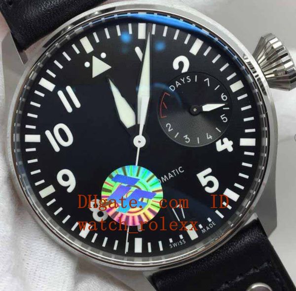 mens luxury cal.51111 46mm black dial watch 7 day dynamic savings sapphire automatic mechanical mens watch black leatherwatches, Slivery;black
mens luxury cal.51111 46mm black dial watch 7 day dynamic savings sapphire automatic mechanical mens watch black leatherwatches, Slivery;black