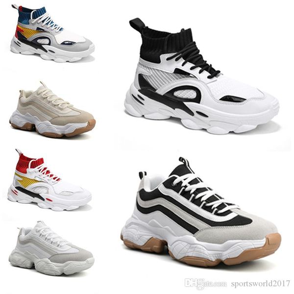 non-brand men running shoes fashion sock shoes platform dad chaussures mens trainers walking athletic sport sneakers vintage 40-44 item 10, White;red
non-brand men running shoes fashion sock shoes platform dad chaussures mens trainers walking athletic sport sneakers vintage 40-44 item 10, White;red