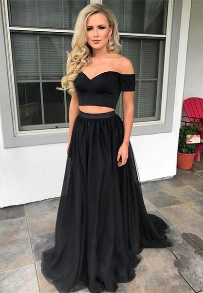 black two pieces tulle long evening dresses v-neck floor-length cap sleeve formal evening gowns prom party dresses de soiree n42, Black;red
black two pieces tulle long evening dresses v-neck floor-length cap sleeve formal evening gowns prom party dresses de soiree n42, Black;red