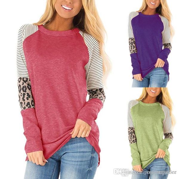 women casual striped t shirts spring autumn fashion long sleeved t shirt, White
women casual striped t shirts spring autumn fashion long sleeved t shirt, White