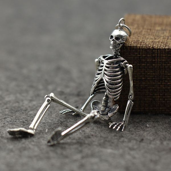 Brand new 925 sterling silver vintage jewelry antique silver hand-made designer solid sterling silver punk skull pendant only
Brand new 925 sterling silver vintage jewelry antique silver hand-made designer solid sterling silver punk skull pendant only