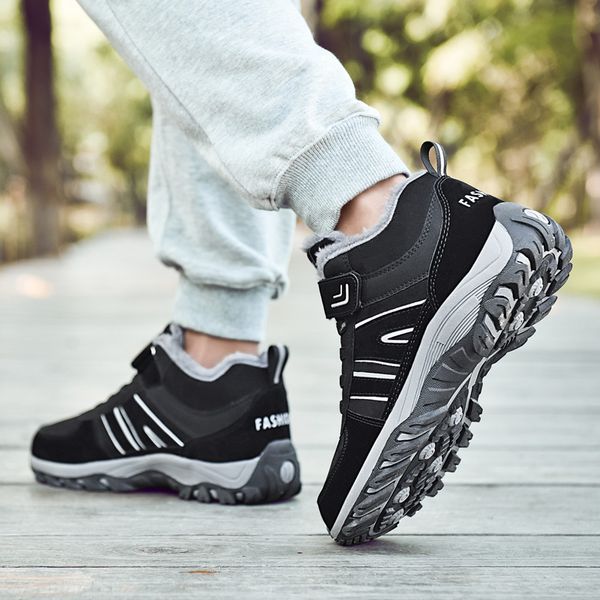 snow boots women men fashion winter flat ankle boots male plush couple style cotton sneaker plus size warm 6, Black
snow boots women men fashion winter flat ankle boots male plush couple style cotton sneaker plus size warm 6, Black