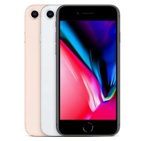 

Refurbished Original Apple iPhone 8 4.7 inch Fingerprint iOS A11 Hexa Core 2GB RAM 64/256GB ROM 12MP Unlocked 4G LTE Smart Phone DHL 10pcs