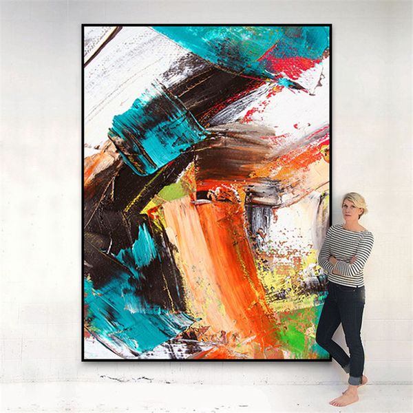 large size colorful modern abstract canvas painting living room dining room bedroom home decoration wall art
large size colorful modern abstract canvas painting living room dining room bedroom home decoration wall art