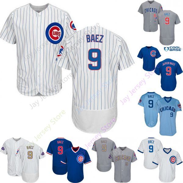 2019 chicago 9 Javier Baez Jersey Cubs Jerseys Cool Base Flexbase Home Away White Black Red Grey Pullover Button Men Women Youth
2019 chicago 9 Javier Baez Jersey Cubs Jerseys Cool Base Flexbase Home Away White Black Red Grey Pullover Button Men Women Youth