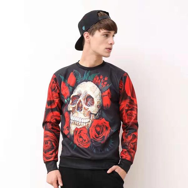 fashion-halloween luxury mens designer hoodie sweatshirts autumn winter 3d print rose men skull sweatshirt flower lovers sports, Black
fashion-halloween luxury mens designer hoodie sweatshirts autumn winter 3d print rose men skull sweatshirt flower lovers sports, Black
