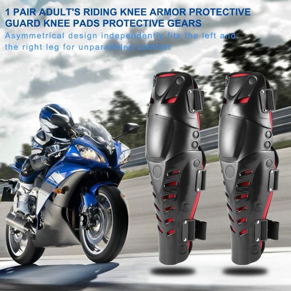 1 pair of adult's riding knee armor protective guard knee pads protective gears for motorcycle motocross racing, Black;gray
1 pair of adult's riding knee armor protective guard knee pads protective gears for motorcycle motocross racing, Black;gray