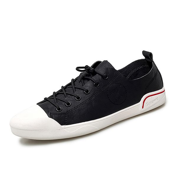 fashionable lace up flats youth mens shoes casual white sneakers breathable walking canvas shoes men black white %a1910
fashionable lace up flats youth mens shoes casual white sneakers breathable walking canvas shoes men black white %a1910