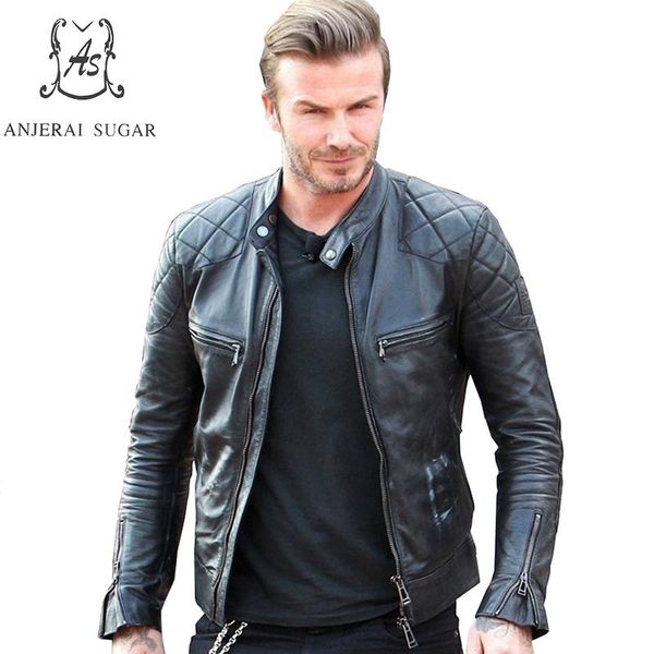 plus size real sheepskin genuine leather jacket men black david beckham vintage zipper moto bike motorcycle coat punk jackets
plus size real sheepskin genuine leather jacket men black david beckham vintage zipper moto bike motorcycle coat punk jackets